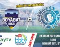 BOYABAT 1868 EVİNDE 3 PUAN ARIYOR.