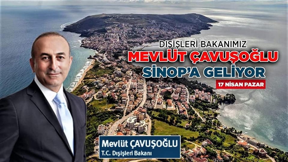 Dışişleri Bakanı Çavuşoğlu Sinop’a geliyor