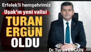 Hemşehrimiz Uşak Valisi oldu