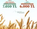 ÇİFTÇİLERİMİZE GÜZEL HABER..