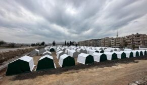 Sinop çadır kent projesi gerçekleştirildi