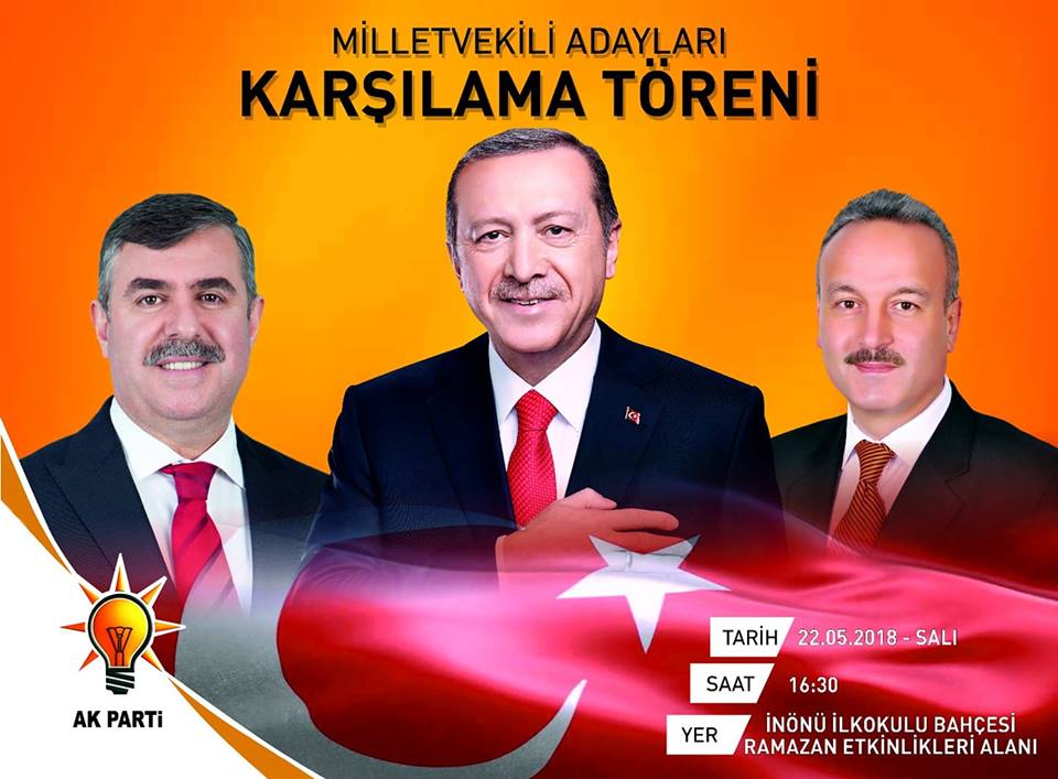 AK Parti Milletvekili adayları törenle karşılanacak