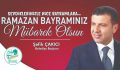 Boyabat Belediye Başkanı Şefik Çakıcı´nın Ramazan Bayramı Kutlama Mesajı