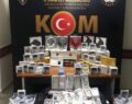 SİNOP’TA GÜMRÜK KAÇAĞI MALZEMELER ELE GEÇİRİLDİ