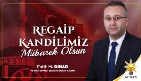 Kandiliniz Mubarek olsun