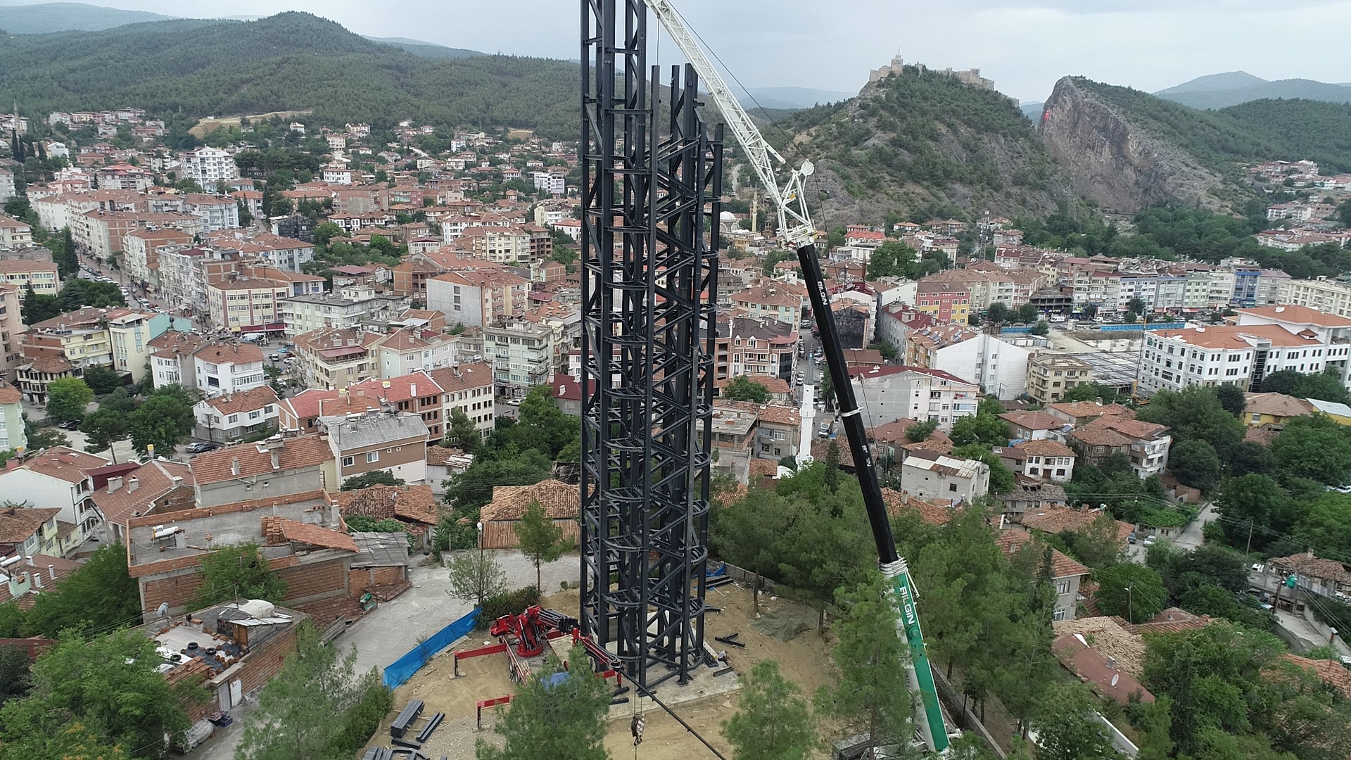 Karadeniz Bölgesinin en yüksek kulesi Boyabat’ta yükseliyor