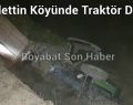 Cemalettin Köyünde Traktör Devrildi