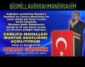 Muhtar Adaylıgını Açıkladı