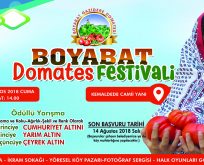 Domates Festivali başvuruları devam ediyor