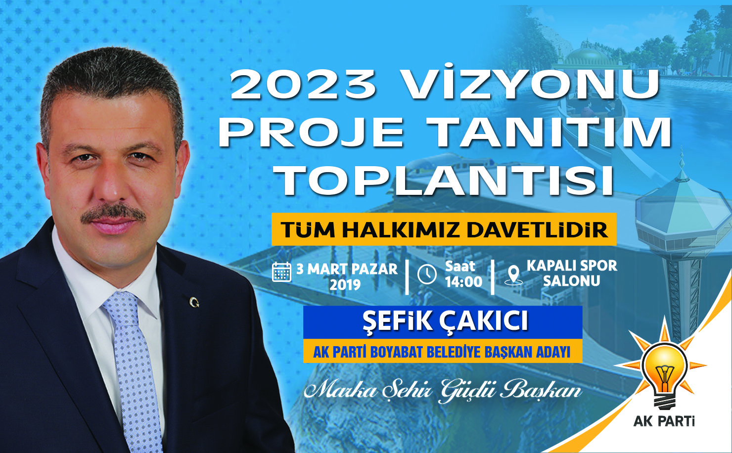 Şefik Çakıcı Projelerini tanıtacak