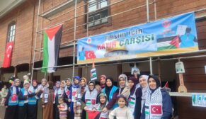 Sinop’ta Filistin Yararına Hayır Çarşısı Düzenlendi