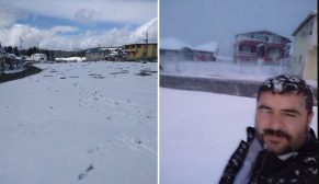 Sarıağaççayı Aksu Yaylası An itibariyle