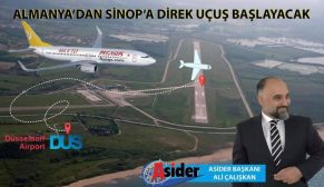 Almanya’dan Sinop’a direk uçuş başlayacak