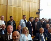 Sinop MHP, Bahçeli’yi mecliste ziyaret etti