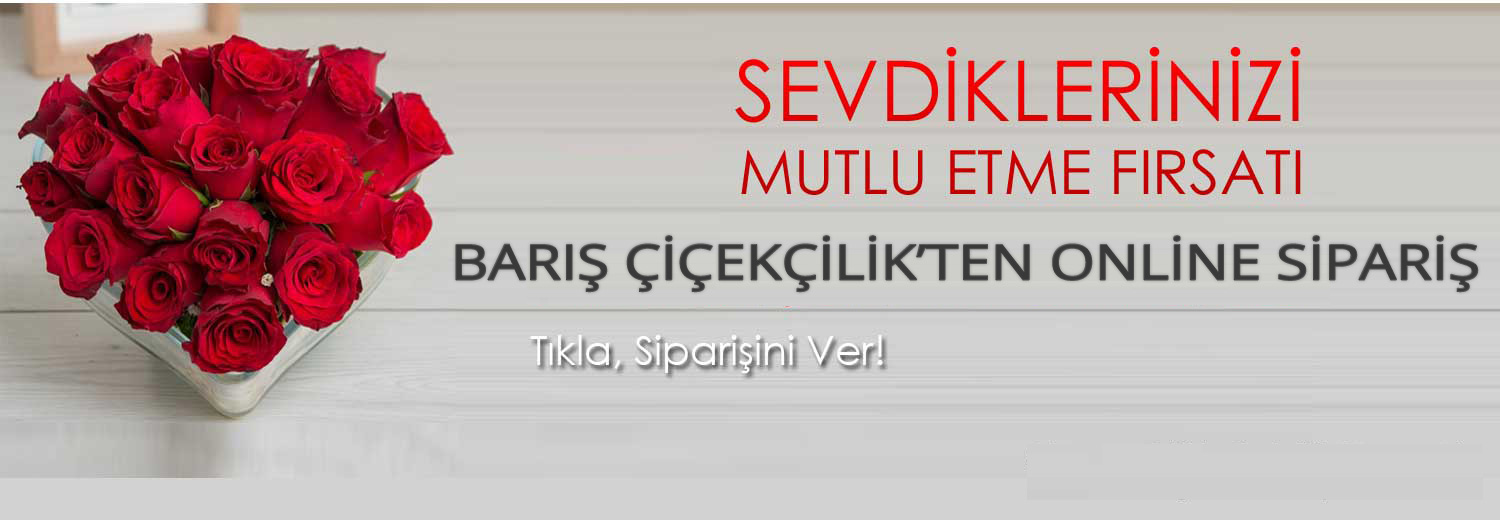 Barış Çiçekçilikten Çiçek Siparişleri Artık Netten