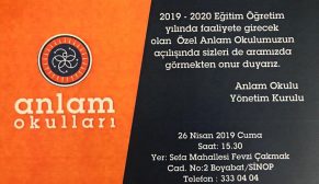 Açılışa Davetlisiniz