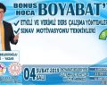 Bonus Hoca Boyabat’ta