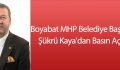 Boyabat MHP Belediye Başkan Adayı Şükrü Kaya’dan Açıklama