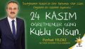 Boyabat Akparti İlçe Başkanından Öğretmenler Günü Mesajı