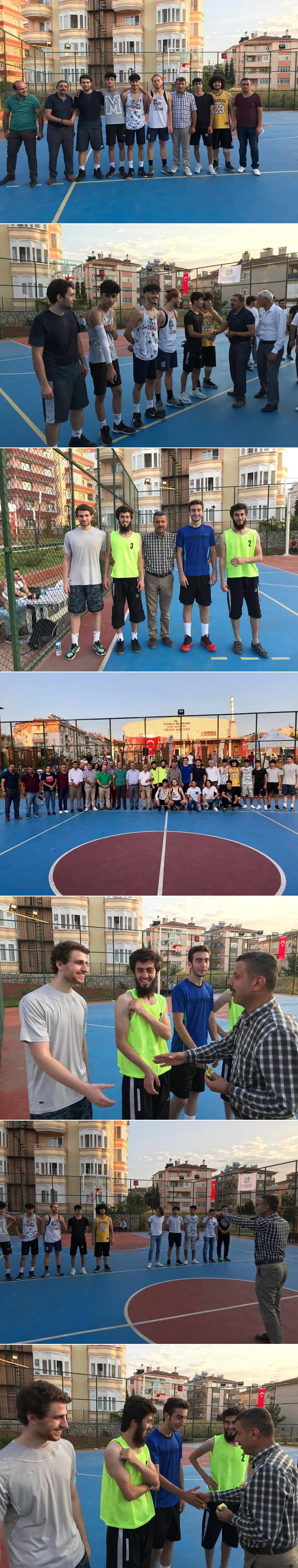 Boyabat Belediyesi organizasyonu eşliğinde 30 Ağustos Zafer Bayramı etkinlikleri kapsamında düzenlenen basketbol turnuvasında Boyabat Genç Esnaflar basketbol takımı şampiyon oldu.