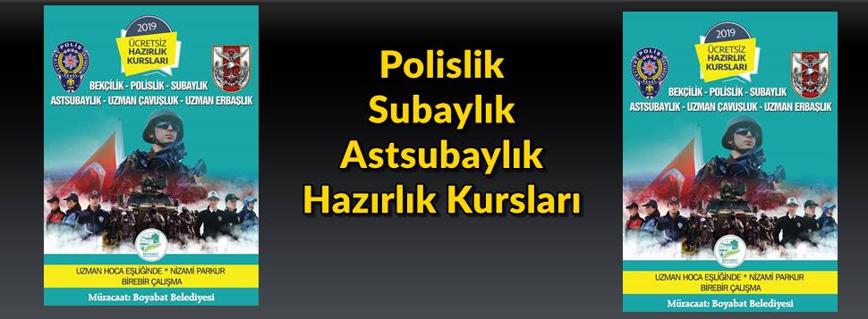 Polislik, Subaylık, Astsubaylık Hazırlık Kursları