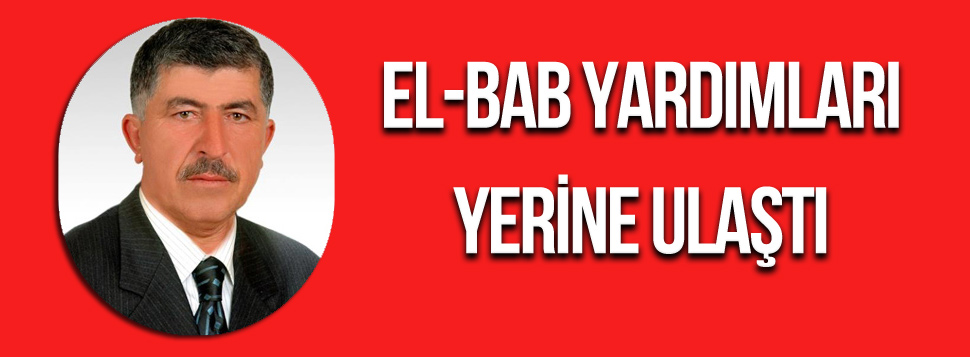 El-Bab Yardımları Yerine Ulaştı