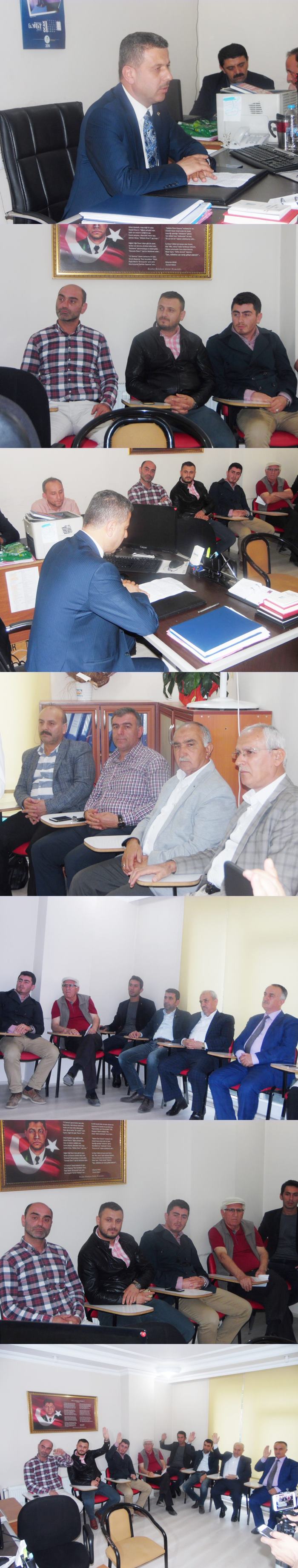 Boyabat Belediye Meclis Üyeleri Barış Pınarı Harekatı’na destek verdi.