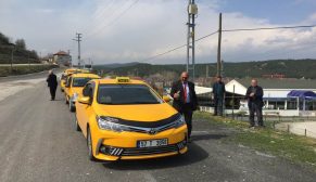 BOYABAT’TAKİ TİCARİ TAKSİLER DEZENFEKTE EDİLDİ.