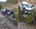 Sinop Yolunda Feci Kaza.. İki Araç Çarpıştı   (VİDEO)