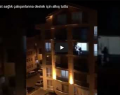 Boyabat sağlık çalışanlarına destek için alkış tuttu (Video)