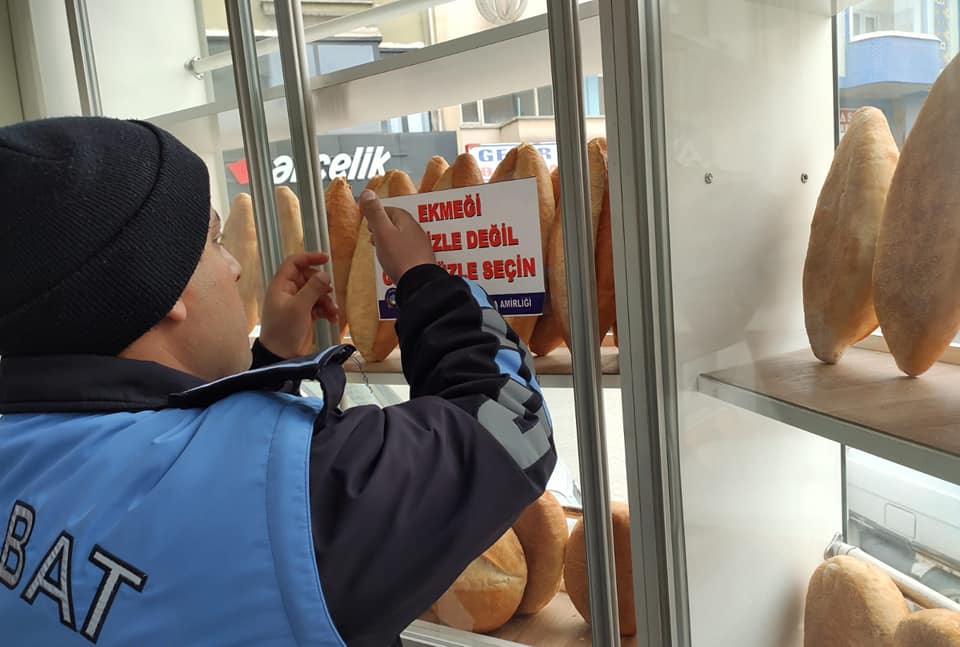 FIRIN VE UNLU MAMÜL SATIŞI YAPILAN İŞYERLERİ DENETLENDİ.