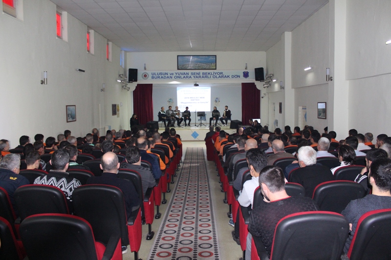 Sinop E Tipi Kapalı Cezaevinde Mevlid-İ Nebi Programı