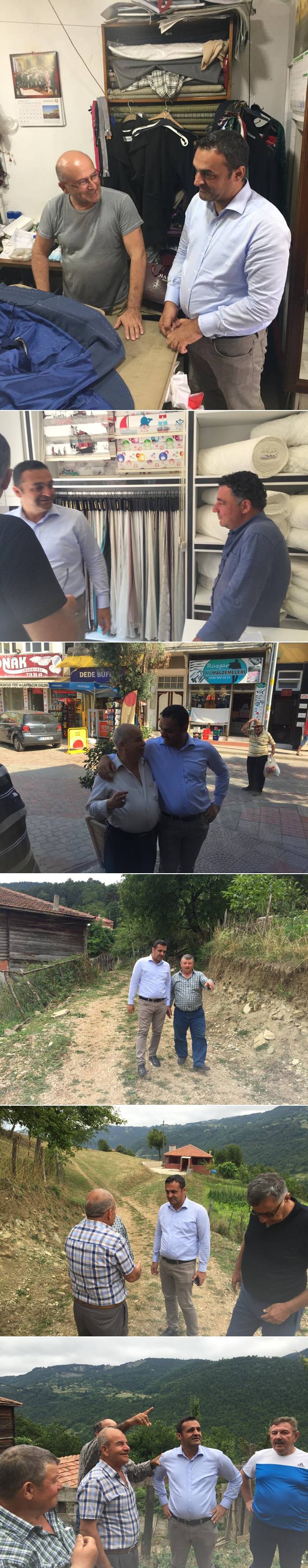 TBMM Başkanlık Divanı Üyesi CHP’li Barış KaradenizSinop Programı kapsamında gerçekleştirdiği ilçe ve köy ziyaretleri devam ediyor.