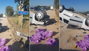 SON DAKİKA..ERFELEK YOLUNDA TRAFİK KAZASI