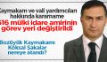 Son Dakika. Sinop Valisi Merkeze Alındı