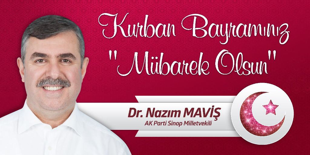 Maviş, Kurban Bayramı Mesajı Yayımladı.