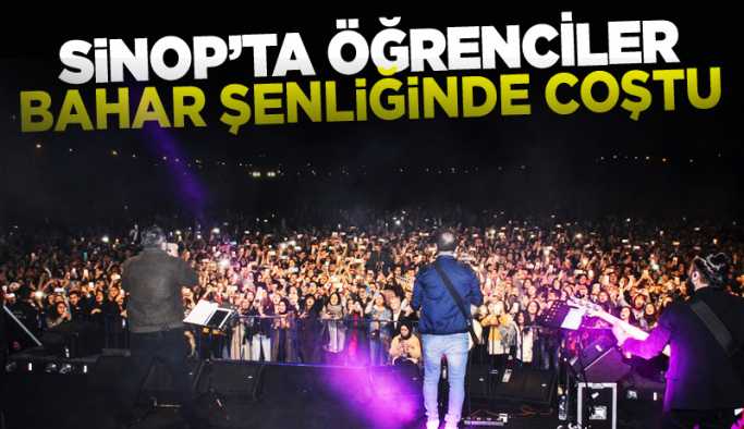 Öğrenciler, 11. Bahar Şenliğinde doyasıya eğlendi