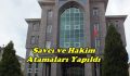 Boyabat Adliyesi’nde Savcı ve Hakim Atamaları Yapıldı