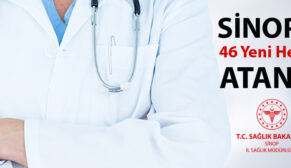 SİNOP’A 46 YENİ HEKİM ATANDI