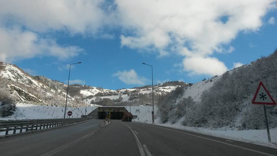 Sinop’un yüksek kesimlerinde kar yağışı etkili oldu.