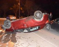 Sinop Karakum’da Trafik kazası