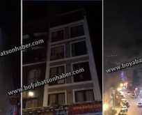 Sinop’ta Tersane Mevkiinde Bulunan Bir Otelde Yangın Çıktı