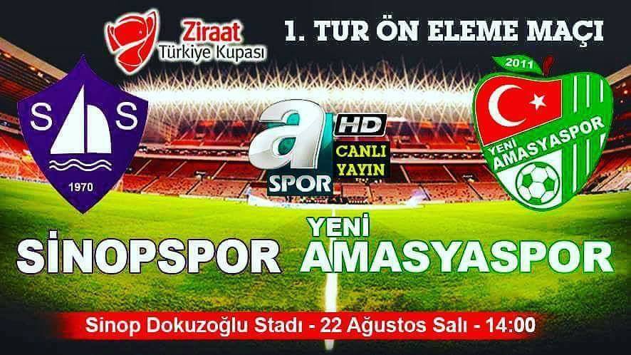 SinopSpor Maçı A Spor’da