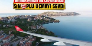 Sinop’ta 9 Bin Kişi Uçtu
