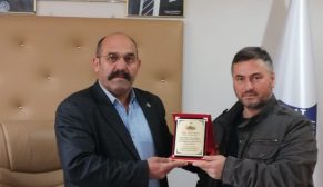 S.S. 29 Nolu Yolcu Taşıma Koop. Boyabat Şof. Odasına Teşekkür Ziyareti Yaptı