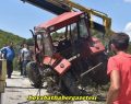 Boyabat’ta Traktör Kazası Meydana Geldi